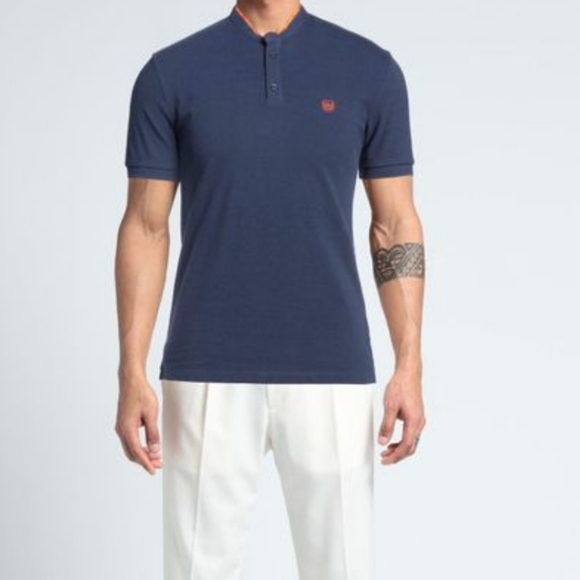 The Kooples Navy Polo Shirt - Picture 1 of 9